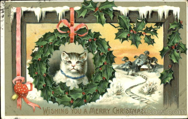 Wishing You A Merry Christmas Cats