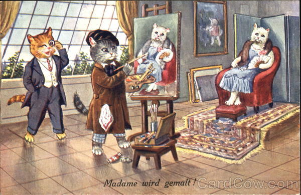 Madame Wird Gemalt! Cats