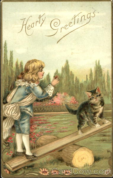 Hearty Greetings Cats