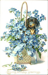 Loving Birthday Greetings Postcard