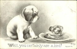 Well You Certainly Are A Bird! Postcard