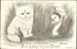 Can I Play In Your Yard Postcard