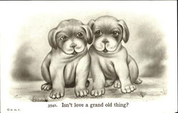 Isn't Love A Grand Old Thing Postcard