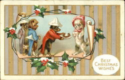 Best Christmas Wishes Postcard