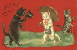With Best Wishes Postcard