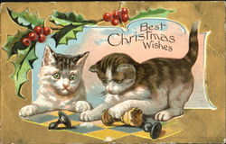 Best Christmas Wishes Postcard