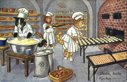 Backe Backe Kuchen Postcard
