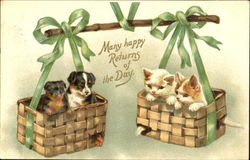 Many Happy Returns Of The Day Postcard