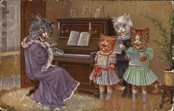 A Mewsical Party Postcard