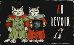 Au Revoir Postcard