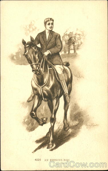 An Evening Ride Horses