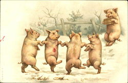 Dancing Postcard