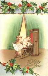 A Happy New Year Postcard