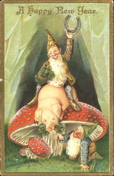 A Happy New Year Postcard