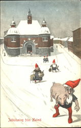 Julhalsning Fran Malmo Postcard