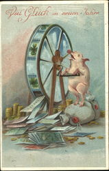 Viel Gluck Im Neuen Tahre Postcard
