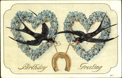 Birthday Greeting Postcard