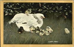 A Happy Family Postcard