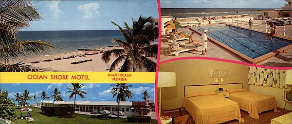 Ocean Shore Motel, 186th Street Miami Beach Florida