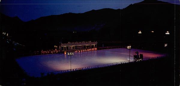 Sun Valley's Year Round Open Air Olympic Size Ice Rink Idaho