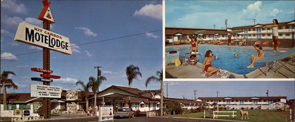 Kit Carson Mote Lodge, 7640 Beach Blvd. Buena Park California