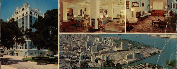 Hotel Dallas Park, Southeast 1st Avenue at 3rd Street Miami Florida
