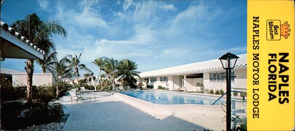 Naples Motor Lodge, 250 Ninth Street South on U. S. 41 Florida