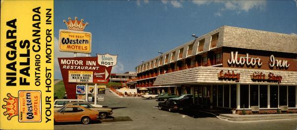 Motor Inn Restaurant Niagara Falls ON Canada Ontario