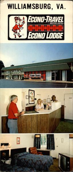 Econo Travel Econo Lodge, 442 Parkway Drive and Capitol Landing Rd Williamsburg Virginia