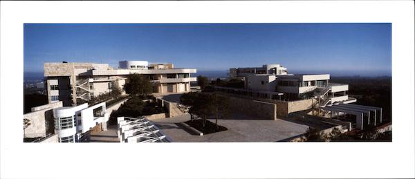 View Of The Getty Center Toward The Southwest Los Angeles California