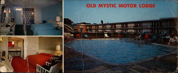Old Mystic Motor Lodge, Int. 95 & Rte. 27 Connecticut