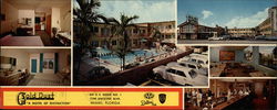 Gold Dust Motel, U. S. Route No. 1 7700 Biscayne Blvd Large Format Postcard