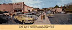 Reno/Sparks Largest Casino Restaurant Hotel Entertainment And Convention Center Large Format Postcard