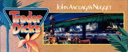Trader Dicks John Ascuaga's Nugget Large Format Postcard