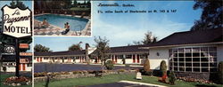 La Paysanne Motel, 42 Queen St Large Format Postcard