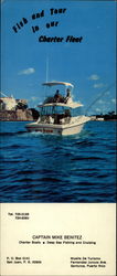 Fish And Tour In Our Charter Fleet San Juan, PR Puerto Rico Large Format Postcard 