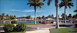 Beautiful Bridges And Canals In Fort Lauderdale Large Format Postcard