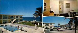 Tropic Shores Apartments, 4436 El Mar Drive Large Format Postcard