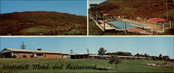 Wattstull Motel And Restaurant Large Format Postcard