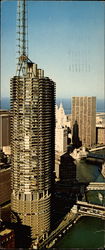 Chicago River Illinois Large Format Postcard Large Format Postcard