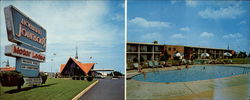 Howard Johnson's Motor Lodge, 11580 Roosevlet Boulevard Large Format Postcard