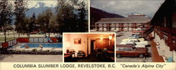Columbia Slumber Lodge Large Format Postcard