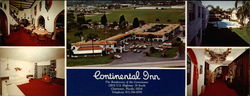 Continental Inn Large Format Postcard