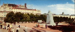 Moscow Monument Of Karl Marx Large Format Postcard