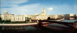 Moscow A View Of T. Shevchenko Embankment Russia Large Format Postcard Large Format Postcard