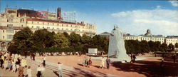 Moscow Monument Of Karl Marx Russia Large Format Postcard Large Format Postcard