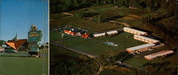 Howard Johnson's Motor Lodge And Restaurant, Southern Blvd. Route 9W Large Format Postcard