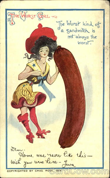 The Wurst Grl Comic, Funny