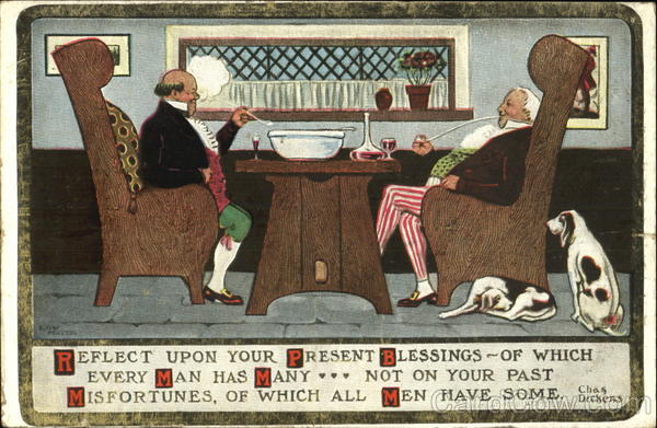 Reflect Upon Your Present Blessings Comic, Funny