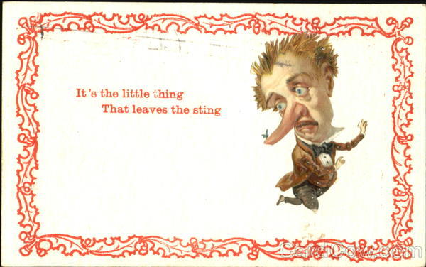 It's The Little Thing That Leaves The Sting Comic, Funny